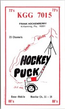 Frank Hockenberry Kittanning PA Vintage QSL Ham Radio Card 5P21-28 picture
