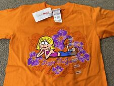 Lizzie McGuire Shirt Disney Store YOUTH XS 4/5 Orange Disney World VTG picture