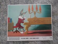 Signed Looney Tunes Mel Blanc autograph Bugs Bunny playing piano picture