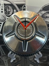Vintage 1971-1973 Ford Mustang Hubcap Clock 9.5