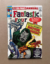 FANTASTIC FOUR ANNUAL #2 (1964) Marvel Silver KEY G+ Origin of DOCTOR DOOM picture
