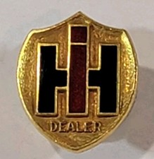 Vintage IH International Harvester  DEALER Employee Gold Filled BIRKS Pin Canada picture