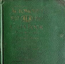 1927 Automobile Green Book ALA Vol 1 New England Tourist w/ Pull Out Map E52 picture