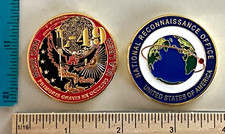 MILITARY BLACK OPS CHALLENGE COIN - NROL-49 PRIMORIS GRAVIS EX OCCASUS ULA picture