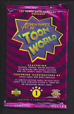 1993 UPPER DECK   ADVENTURES IN TOON WORLD UNOPENED PACK PICK YOUR STORY  picture