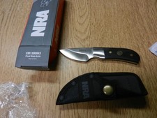 NIB NRA Stone River Fixed Blade Knife W/ Sheath Model CM1300843 6