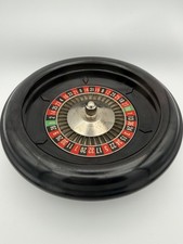 Vintage Rottgames No 1108 Roulette Wheel w ES Lowe Board Felt Mat Box Incomplete picture