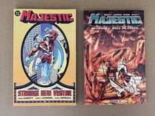 Majestic Strange New Visitor & Meanwhile Back on Earth TPB Lot 2 DC Comic Books picture