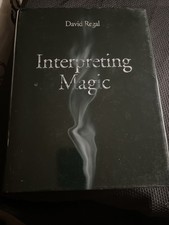Interpreting Magic by David Regal - SIGNED - HC DJ First Edition 1st Printing picture