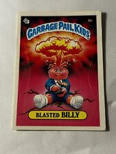 1985 Topps Garbage Pail Kids Series 1 Matte Blasted Billy Cheaters License picture