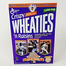 1997 Wheaties n Raisins Cereal Box All Star Players Ken Griffey Jr Cal Ripkin #2 picture
