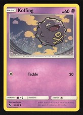 English NM Koffing 28/68 HIF Pokemon Hidden Fates picture
