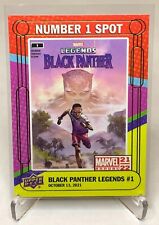 2021-22 Upper Deck Marvel Annual Black Panther Legends #1 Number 1 Spot #N1S10 picture