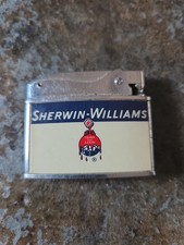 Vintage Barlow Advertising Sherwin Williams Cover the Earth Lighter picture