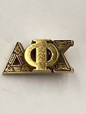 Vintage Delta Phi Kappa Greek Sorority or Fraternity Lapel Hat Pin picture