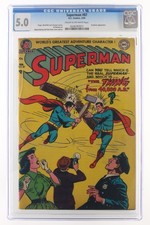 Superman #87 - DC Comics 1954 CGC 5.0 Prankster appearance. picture