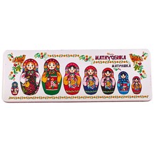 Russian Nesting Doll Fridge Magnet Matryoshka Refrigerator Magnet 1.5x4.3