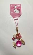 Rare Vintage Sanrio Hello Kitty Pink Candy Charm Keychain Phone Strap NWT JP picture