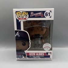 FUNKO POP MLB OZZIE ALBIES #61 ATLANTA BRAVES VINYL FIGURE BASEBALL COLLECTIBLE picture