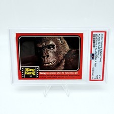 1976 Topps King Kong #30 PSA 7 King Kong is Captured When He Falls Into a Pit picture