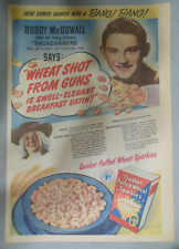 Quaker Cereal Ad: 