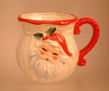 Vintage 1960's Christmas Japan Santa Mug 3