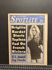 1969 November 3rd National SpotLite Newspaper, Brigitte Bardot (VRN10A) picture