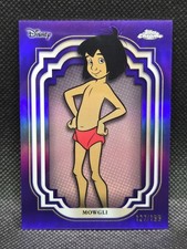 2024 Topps Chrome Disney #30 Mowgli Purple Refractor /199 SP Jungle Book picture