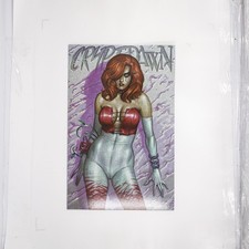 Crypt of Dawn #1 Limited Edition Variant Signed Joseph Linsner Sirius 1996 Mint picture