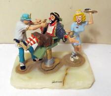 RON LEE EMMETT KELLY AT THE DENTIST FIGURINE - ‘YANK AND FILE’ 182/950 picture