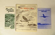 All American Airways 1949 Time Table, Route Map, and History of AAA, by F. Petee picture