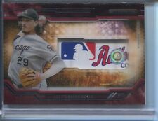 2015 TOPPS STRATA JEFF SAMARDZIJA CLEARLY AUTHENTIC RELIC CARD LAUNDRY TAG 1/1 picture