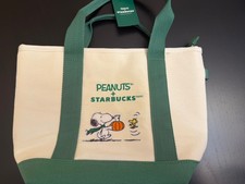 Starbucks x Peanuts Snoopy Mini Tote 2026 NEW in hand US Seller π₯ picture