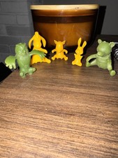 Vtg 1950's Nabisco Cereal Winnie the Pooh Breakfast BuddySpoon Sitters Toy picture