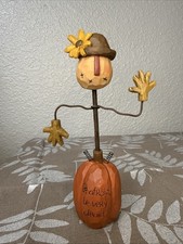 Blossom Bucket B Lloyd ‘06 Scarecrow, Pumpkin “Be Afraid Be Very Afraid” Rare picture