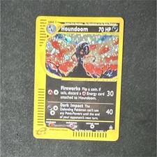 Nintendo Pokemon Houndoom H11/H32 Holo 70 PV Stage 1 English 2002 picture