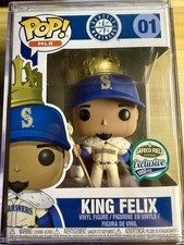 Funko Pop MLB Felix Hernandez King Felix Mariners #01 Safeco Exclusive 1000 picture