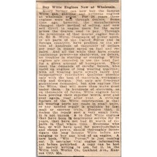 Witte Iron Works Co. Ed H. Witte Kansas City MO 1913 Nebraska Clipping SAI7-5 picture