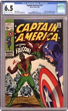 Captain America #117 CGC 6.5 1969 3950411013 1st app. and origin Falcon picture