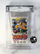 BGS 7.0 Naruto #1 Vol 1 2000 Graded Manga 1st Printing  Japanese Jump Comics picture