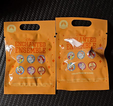 2 Packs Disney Enchanted Ensemble Mystery Pin Set (Peach) *SEALED* NEW picture