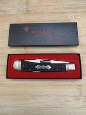 VTG 1988 Winchester W15 1927 Banana Trapper Folding Knife Lockback Made In USA picture
