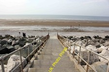 Photo A2 Steps to the Beach Kinmel Bay/Bae Cinmel Steps from the path o c2014 picture