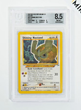 Pokemon BGS 8.5 Shining Noctowl #110 Holo Neo Destiny Unlimited 2002 Italian picture