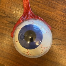 HTF Vintage 2004 GEMMY Animated Hanging Eyeball Sound Motion READ picture