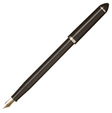 Sailor Compass Fude De Mannen Calligraphy Fountain Pen in Pearl Brown - 40 Fude picture