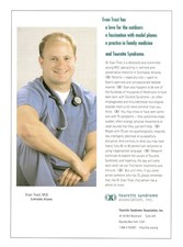 2007 PRINT AD, Evan Trost MD Scottsdale Tourette Syndrome Association Doctor picture