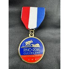 RNC 2016 Cleveland Republican National Convention Delegate Badge Pin Trump picture