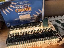 NEW Vtg 150 Clear CHASER LIGHTS 16 FUNCTIONS Control PROFESSIONAL SERIES PLUS picture