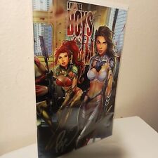 I Make Boys Cry #2 Randy Green LENTICULAR Variant. *Signed* Benny Powell. NM  picture